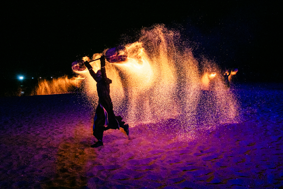 Spark sand