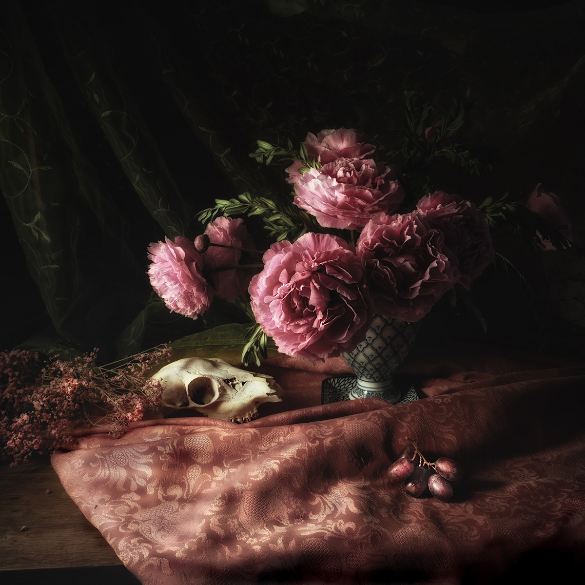 The peonies
