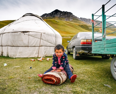 Scenes of People, Kyrgyzstan - Djailoo