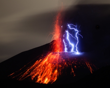 Sakurajima volcano