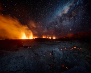 Fire and stars