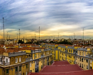Roofs in Madrid