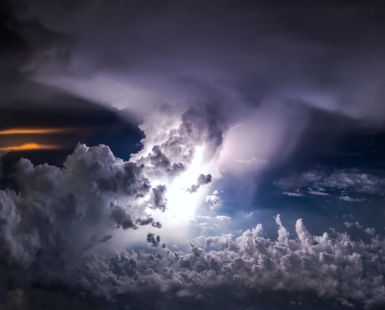 Midnight lightning