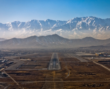 Landing in Kabul