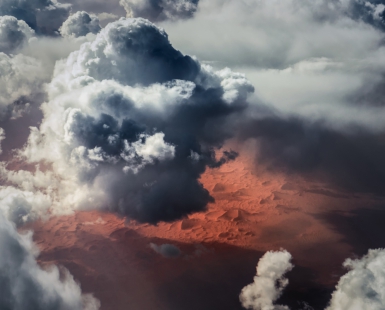 Clouds over the Sahara