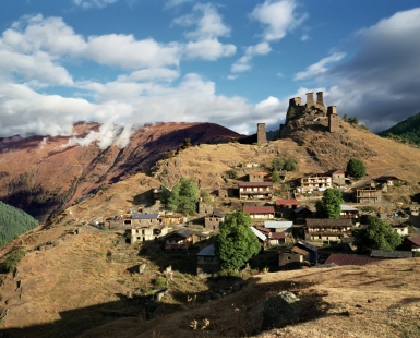 Morning in Omalo