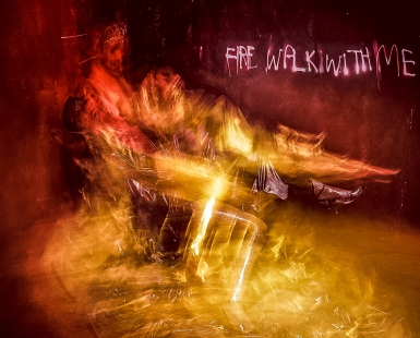 Walking with a fire