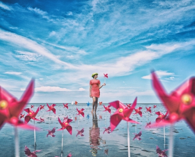 Pinwheel (Sky Mirror)