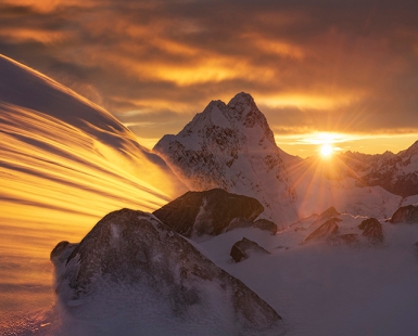 The Light of Tasman Glacier