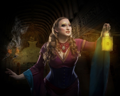 Lady with Lantern