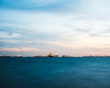 Against the Azure Sea