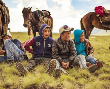 Boys of Mongolia