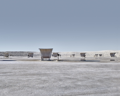 Picnic Stands, White Sands #1
