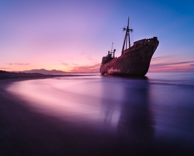 The dawn with the old 
