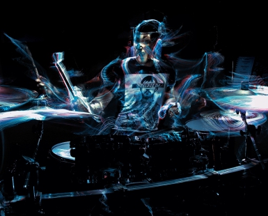 The drummer's fury