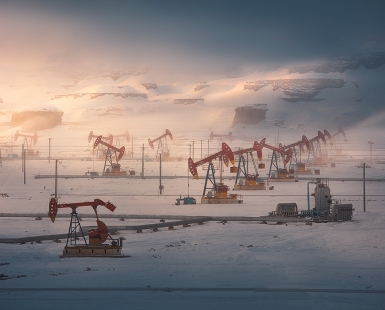 oil field