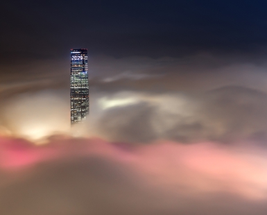 Moment in the cloud