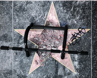 Trump Star after devastation