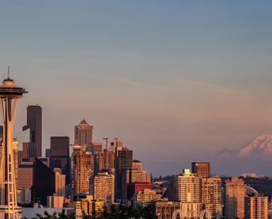 Sunset - Kerry Park - Seattle, WA, USA