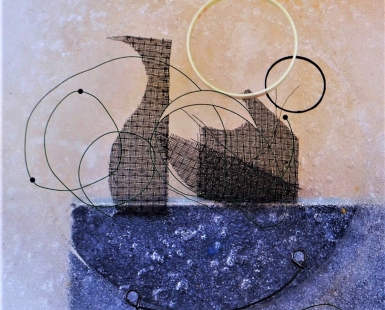Staged Still Life of Ephemera Objects