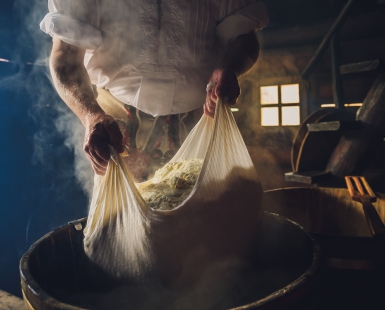 Regional cheese making process