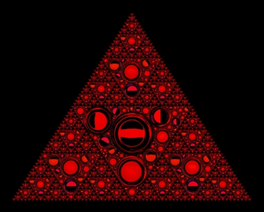 Sierpinski Fractal of Wine