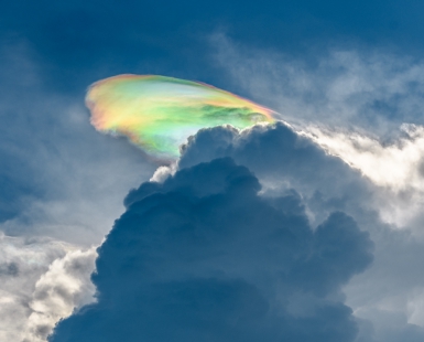 Cloud iridescence