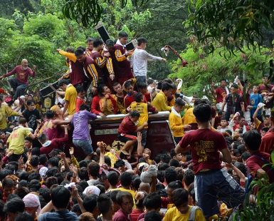 The Feast of Black Nazarene in Manila