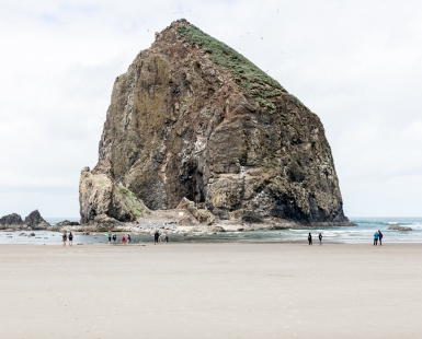 Haystack rock