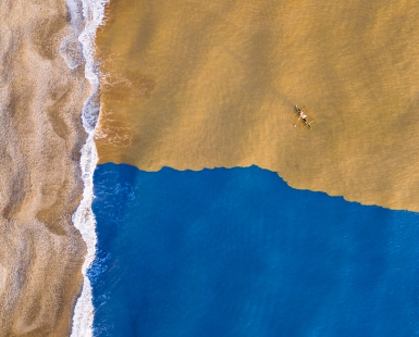 Where the muddy river meets the ocean