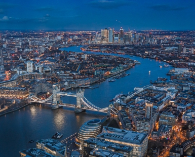 London Blue Hour