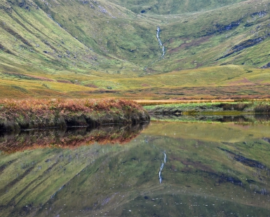 painted by waterfalls