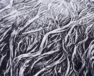 Frozen river