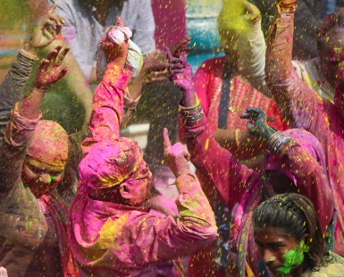 rain of colors