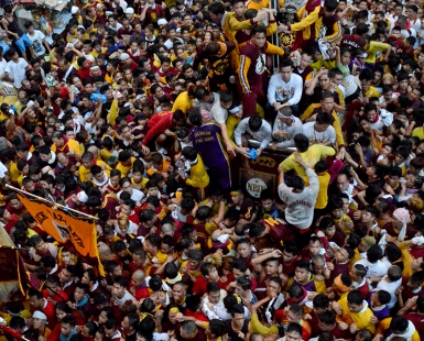 FEAST OF BLACK NAZARENE IN MANILA