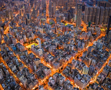 Hong Kong in Blue Hour