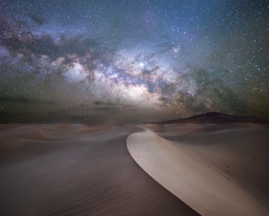 Sahara milky way