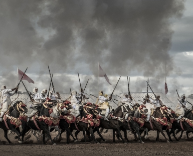 The firing squad on horseback