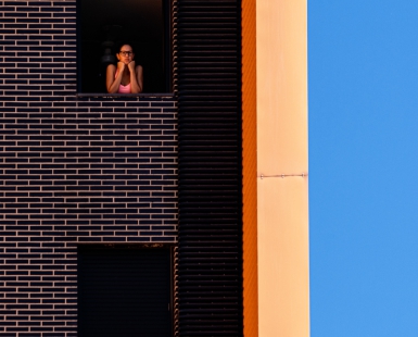 The girl at the window