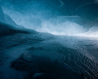 Unreal Terrace Dream (Morteratschgletscher – March 1st, 2012)