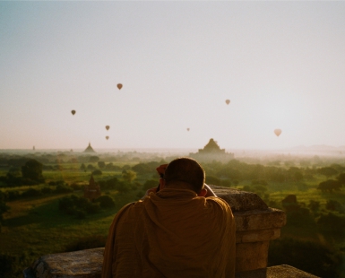 THE GOLDEN HOUR IN BAGAN