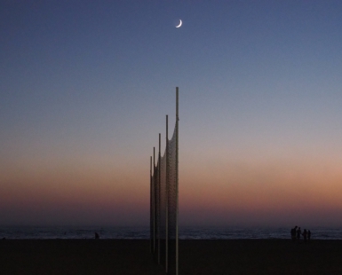 Sunset in Nazare Portugal