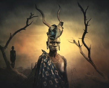 Woman Mursi