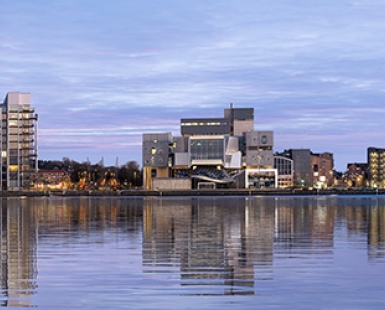 Panorama Aalborg Harbour