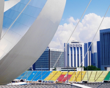 A symphony Singapore's unmanned arena