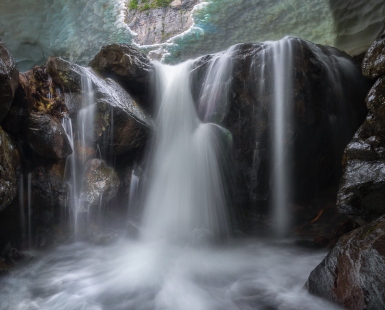 Ice Cave Falls