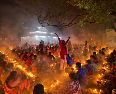 Praying with fire
