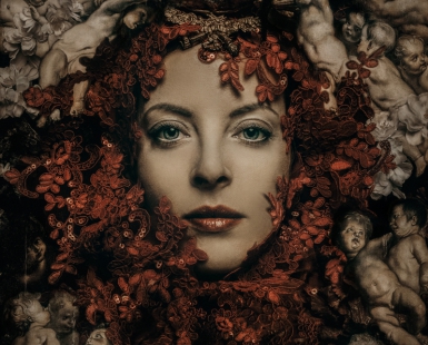 Madonna Rossa con Angeli