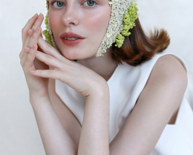 flower helmet