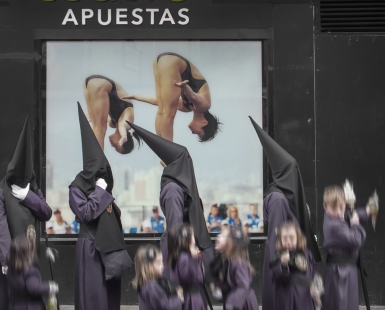 Games in the good friday procession